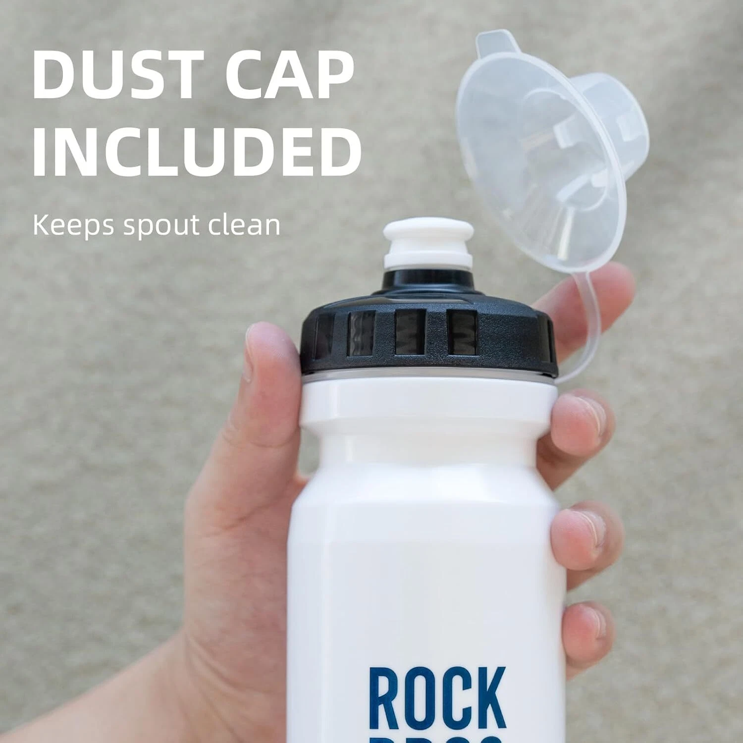 Bidon apă Rockbros, rosu bordo, 600ml [2]