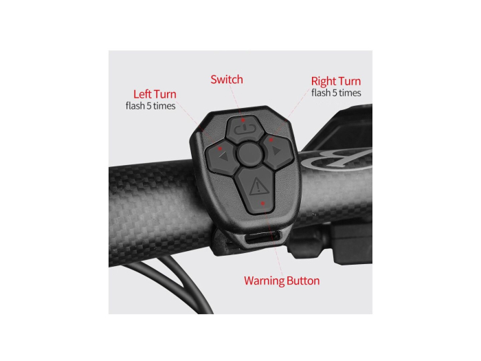 BK600 - Lampă spate cu semnalizatoare, Carsons [6]