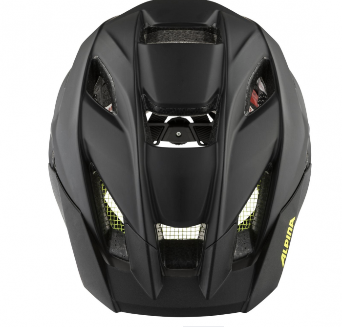 Cască ALPINA STAN MIPS, neagra/galben neon,XL (59-64 cm) [2]