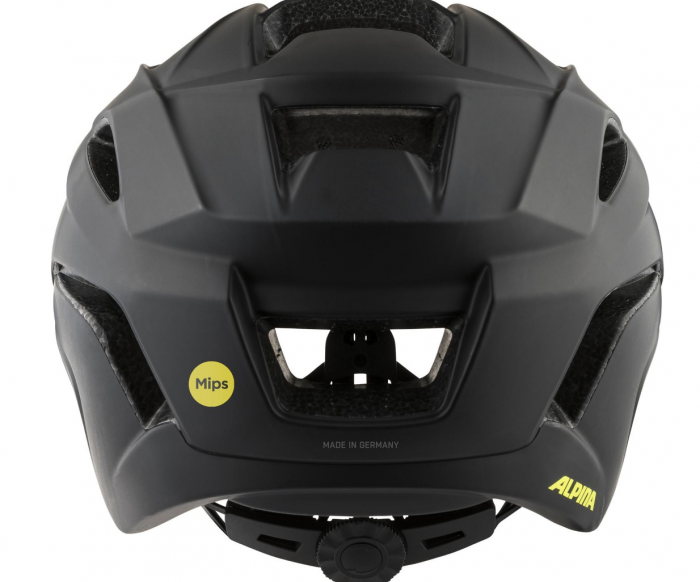 Cască ALPINA STAN MIPS, neagra/galben neon,XL (59-64 cm) [3]