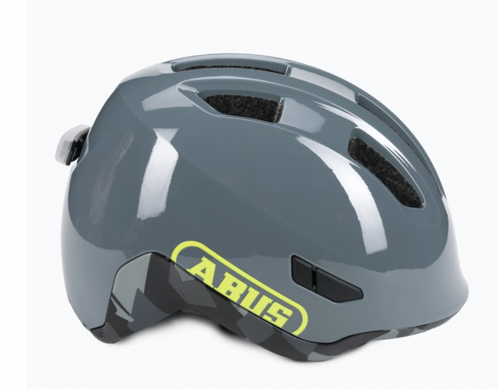 Cască de bicicletă pentru copii ABUS Smiley 3.0 ACE LED Grey (45-50 cm) [3]