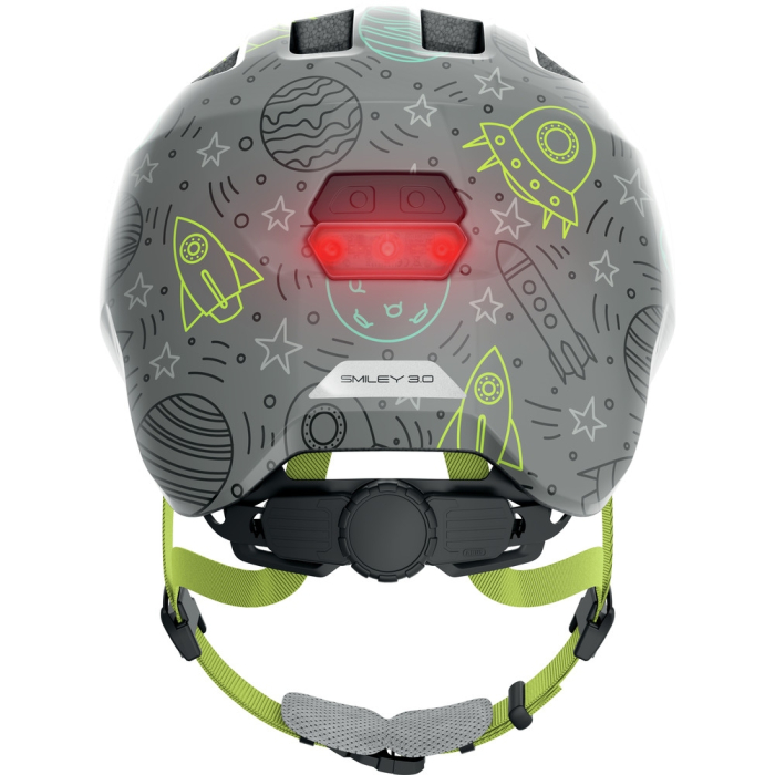Cască de protecție ABUS Smiley 3.0 LED - grey space , M 50-55 cm [2]