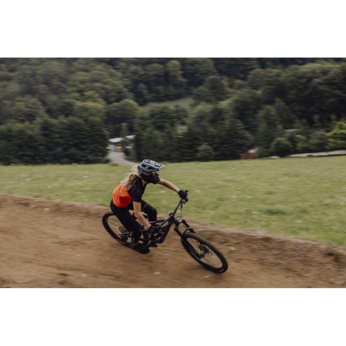 Casca Force DROP downhill, gri-negru S-M (55-58 cm) [5]