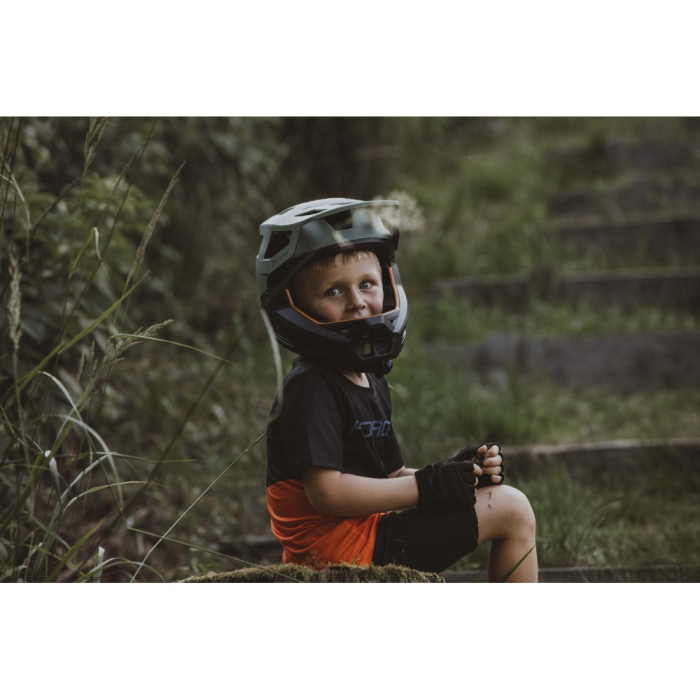 Casca Force DROP downhill, verde-negru L-XL (58-61 cm) [6]