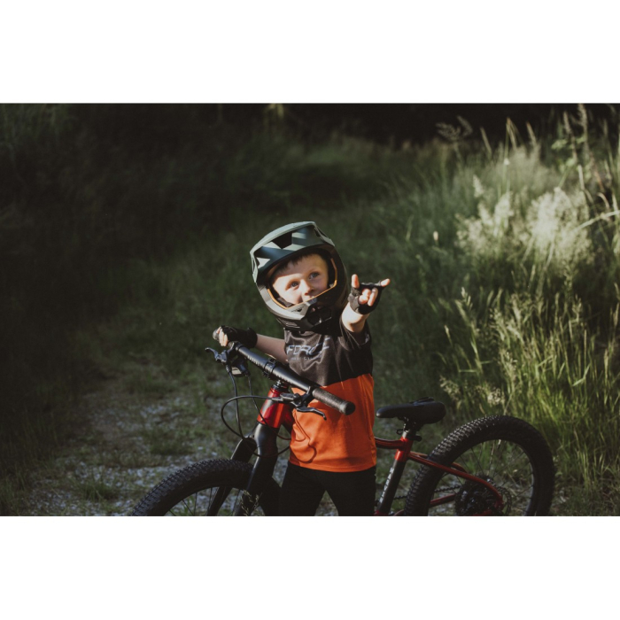 Casca Force DROP downhill, verde-negru L-XL (58-61 cm) [4]