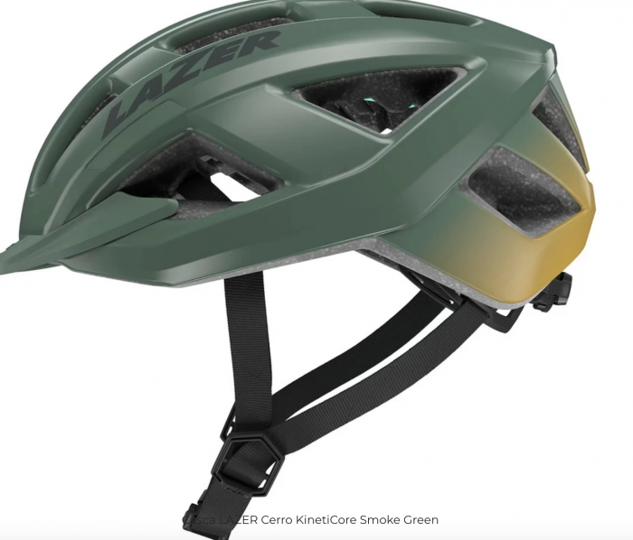 Casca LAZER Cerro KinetiCore Smoke Green,55-59 cm (M) [5]
