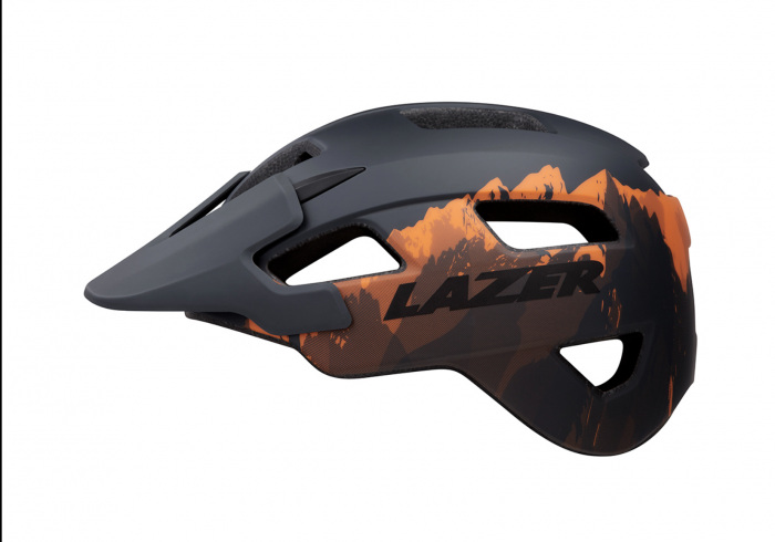 CASCA LAZER CHIRU MATTE COBALT ORANGE ,58-61cm(L) [2]