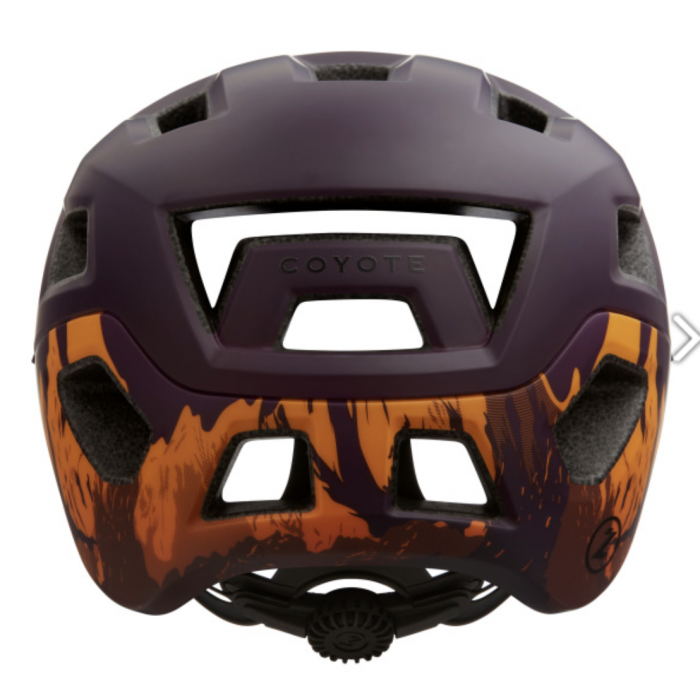 Casca MTB unisex LAZER Coyote MIPS portocaliu mat mov,58-61 CM(L) [3]