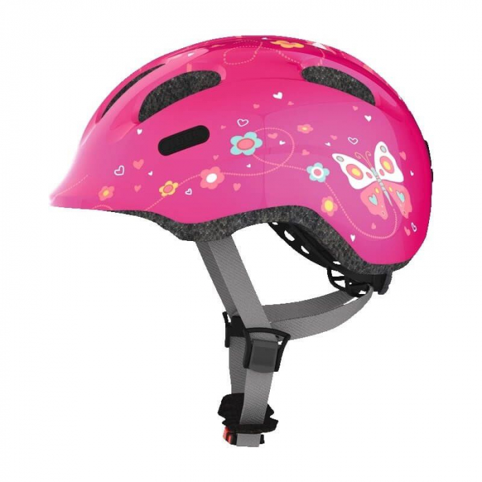 Casca ABUS Smiley 2.0 Pink Butterfly [1]