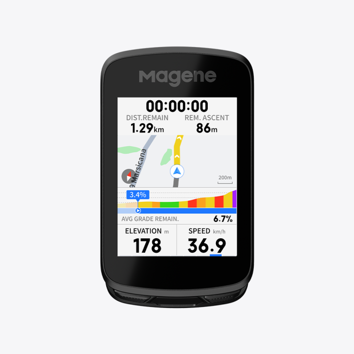 Ciclocomputer Magene Smart cu GPS C606 Pro (ecran 2.8") [6]