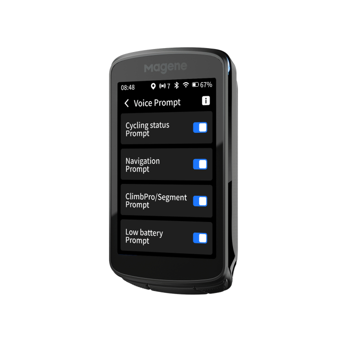 Ciclocomputer Magene Smart cu GPS C706 (ecran 3.3") [11]