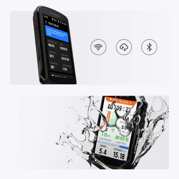 Ciclocomputer Magene Smart cu GPS C706 (ecran 3.3") [9]