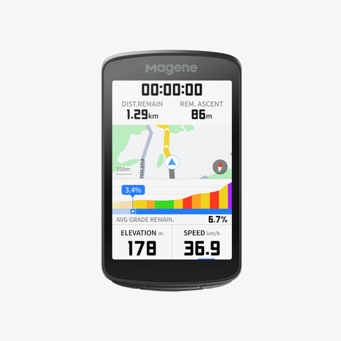 Ciclocomputer Magene Smart cu GPS C706 (ecran 3.3") [2]