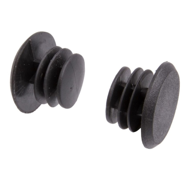 Dopuri Ghidon M-Wave, cauciuc, negre [1]