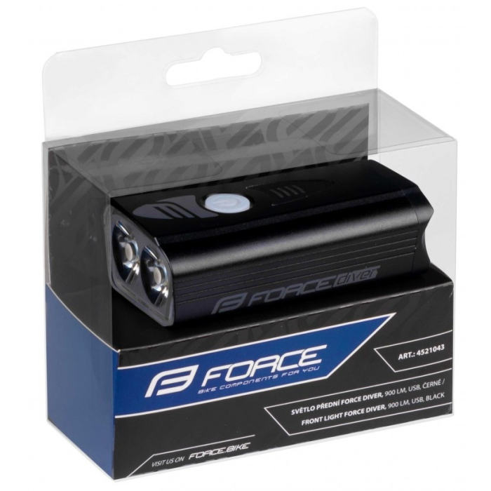Far față Force, Diver USB 900Lm Black [2]