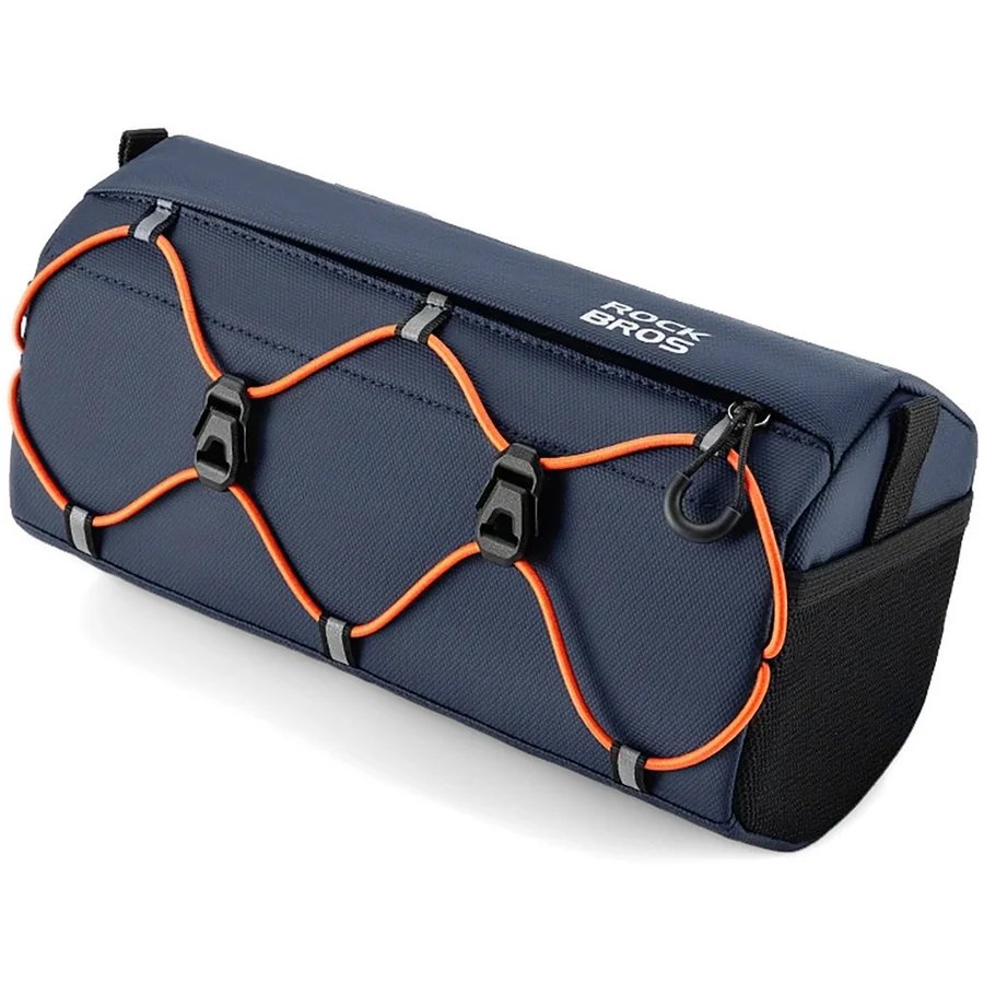 Geantă de bicicletă Rockbros, amplasare pe ghidon, 2,2 l, impermeabilă, cu bandă elastică [1]