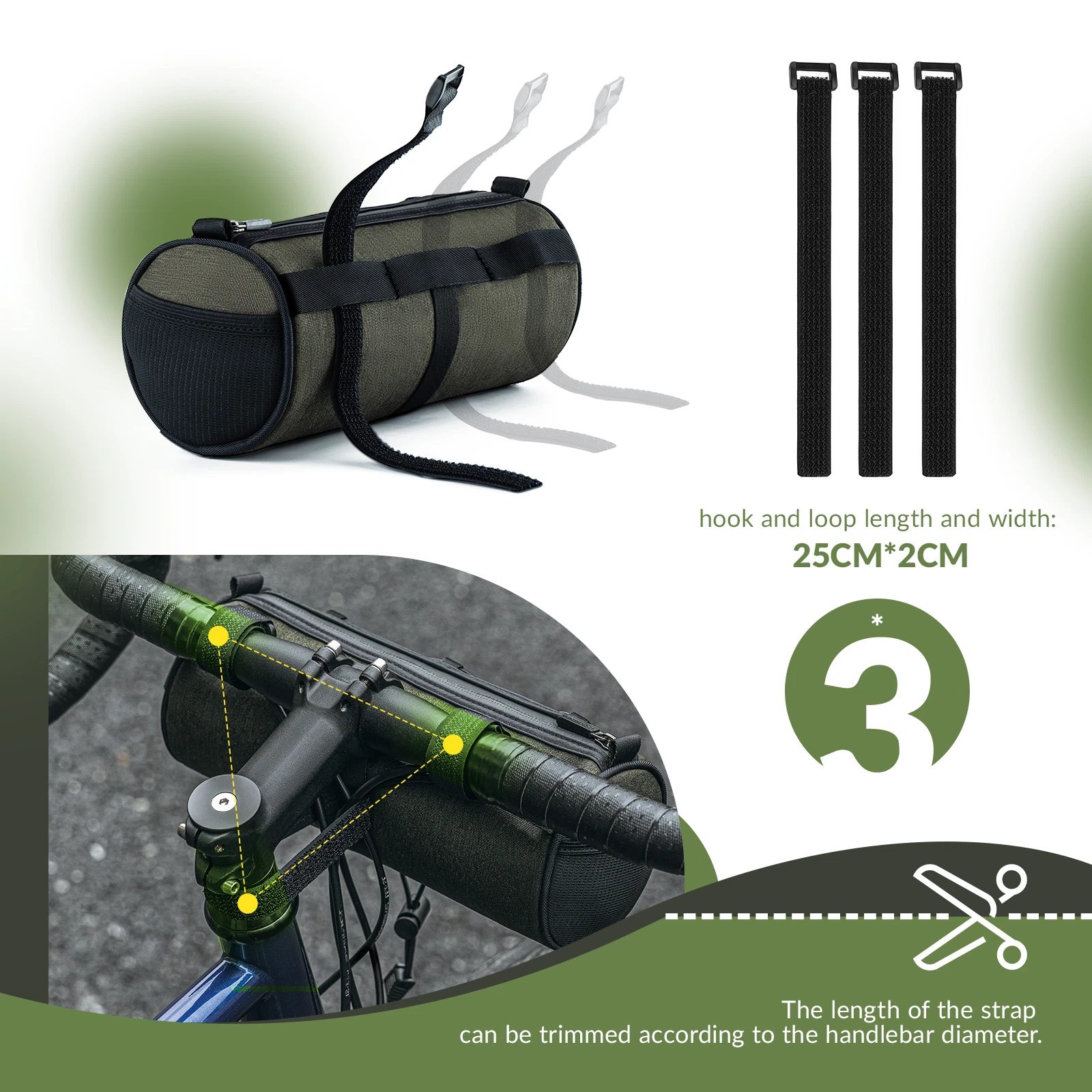 Geantă ghidon RockBros 2L, multifuncțională, pentru bicicletă, cu curea de umăr [6]