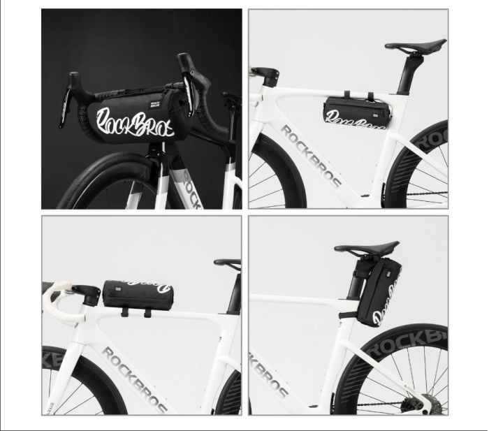 Geantă ghidon ROCKBROS G006 BK Road Gravel 3.6L Bikepacking [3]