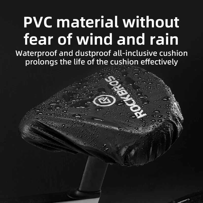 Husă de sa pentru bicicletă, husă de ploaie, impermeabilă, din PVC [4]