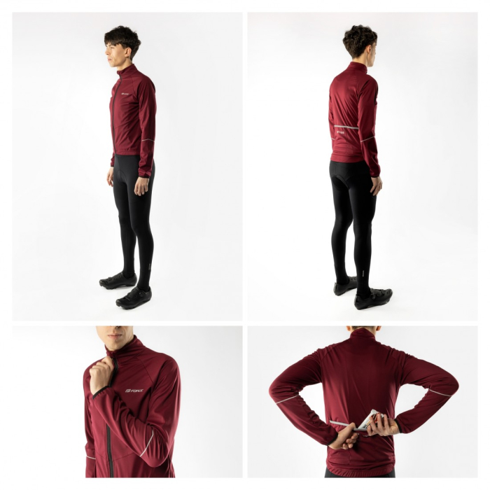 Jacheta Force Arrow bordo M [4]