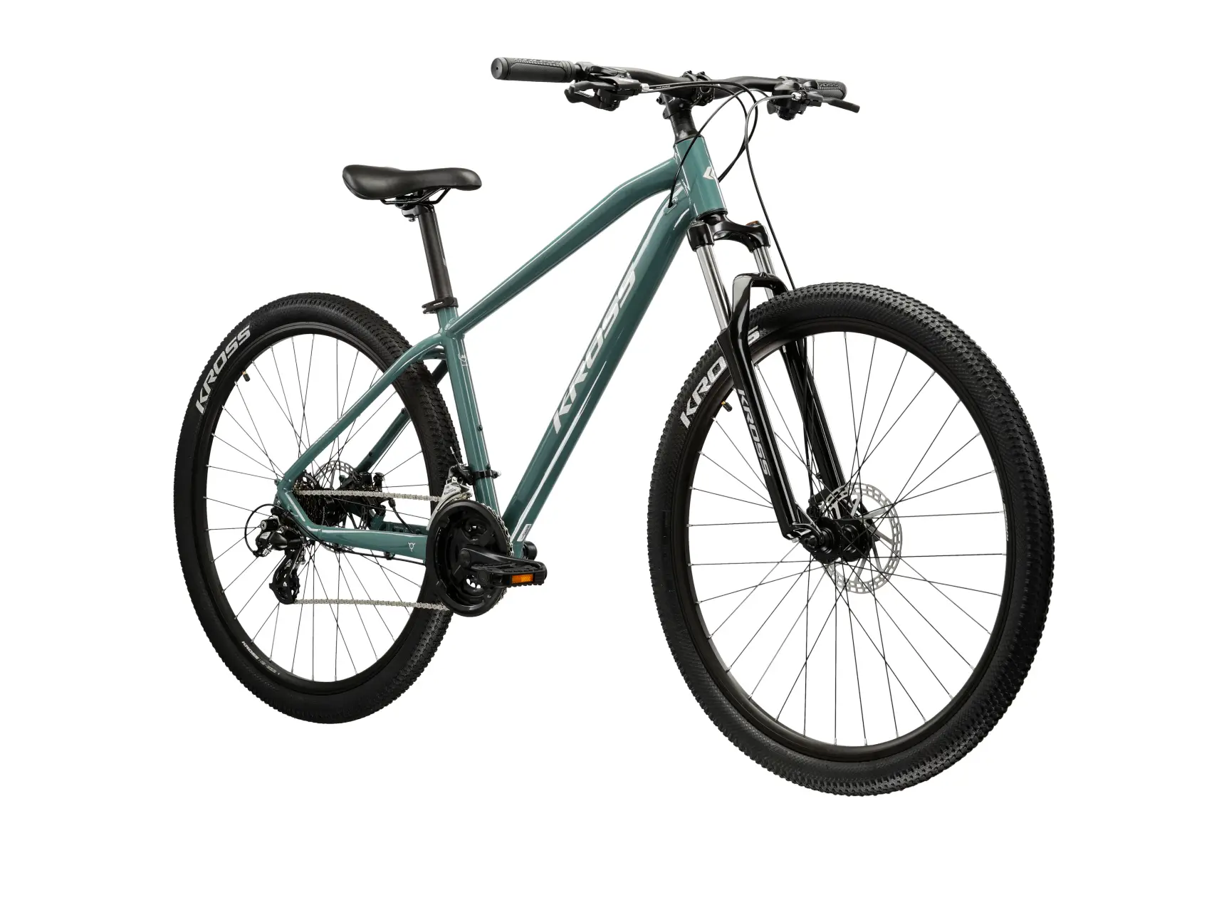 KROSS HEXAGON 2.0 roată 29, XXL/21" verde/argintiu [2]