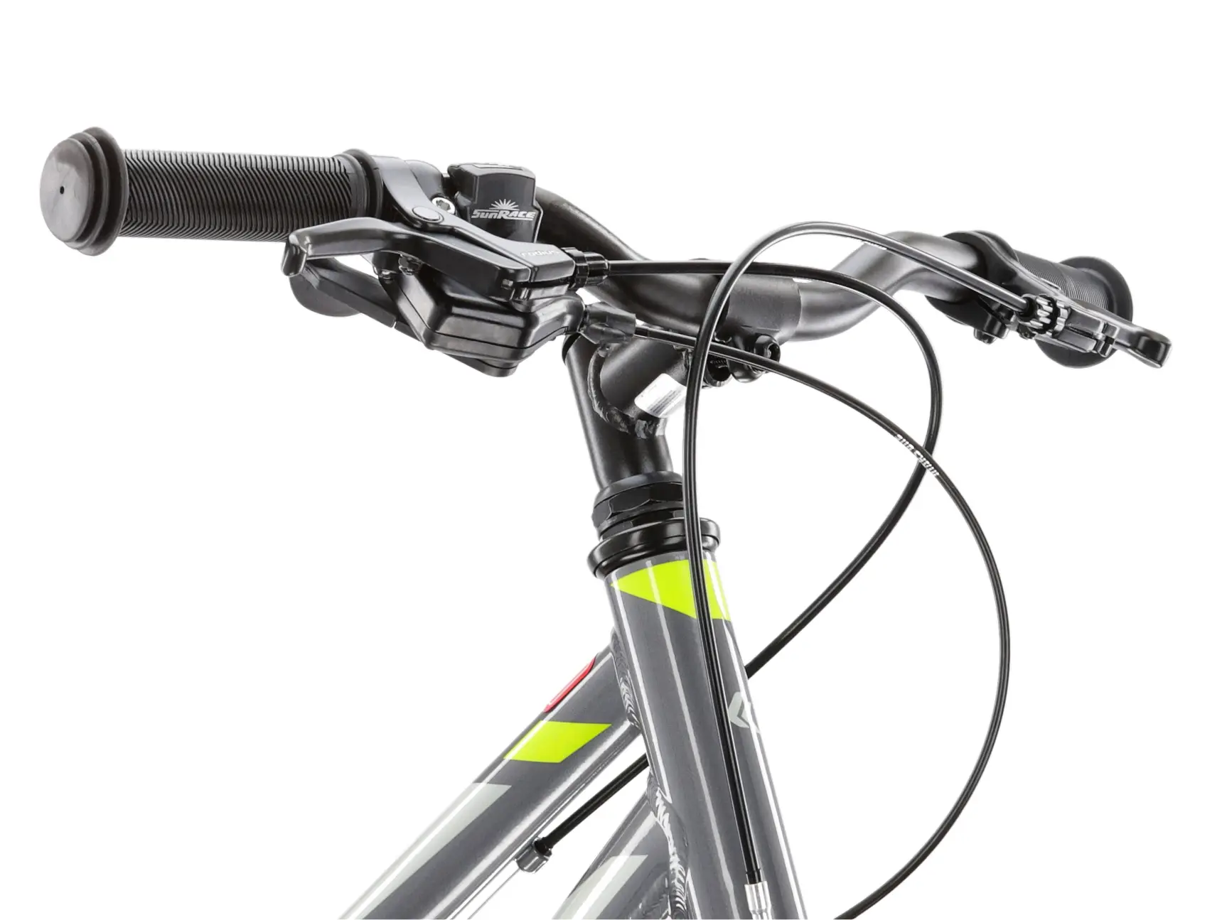 Kross Hexagon Mini 1.0 20 grafit lime argintiu [4]