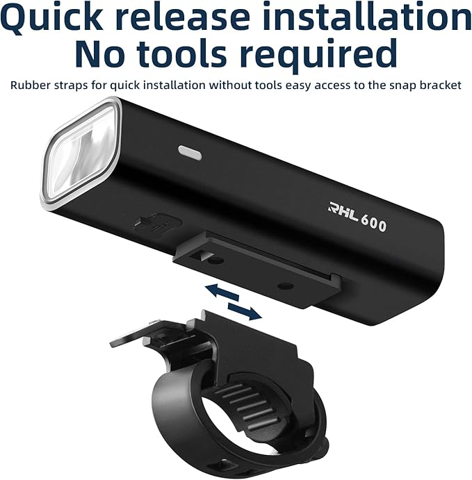 Lumina LED pentru bicicletă ROCKBROS, reîncărcabila prin USB [5]