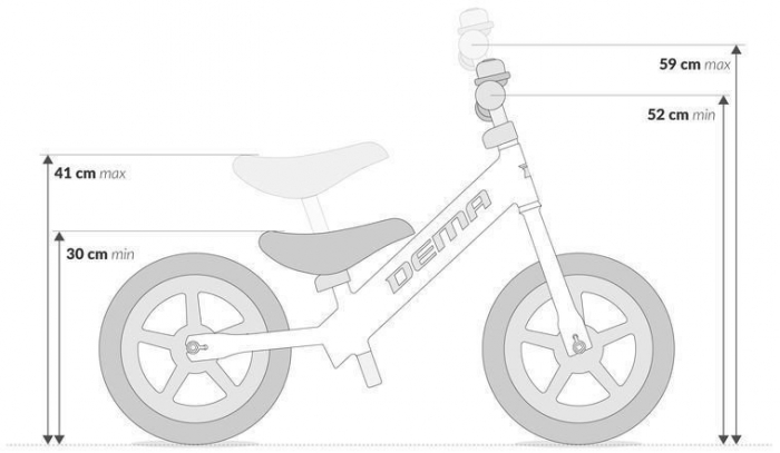 Bicicleta DEMA Beep AIR Rosie [2]