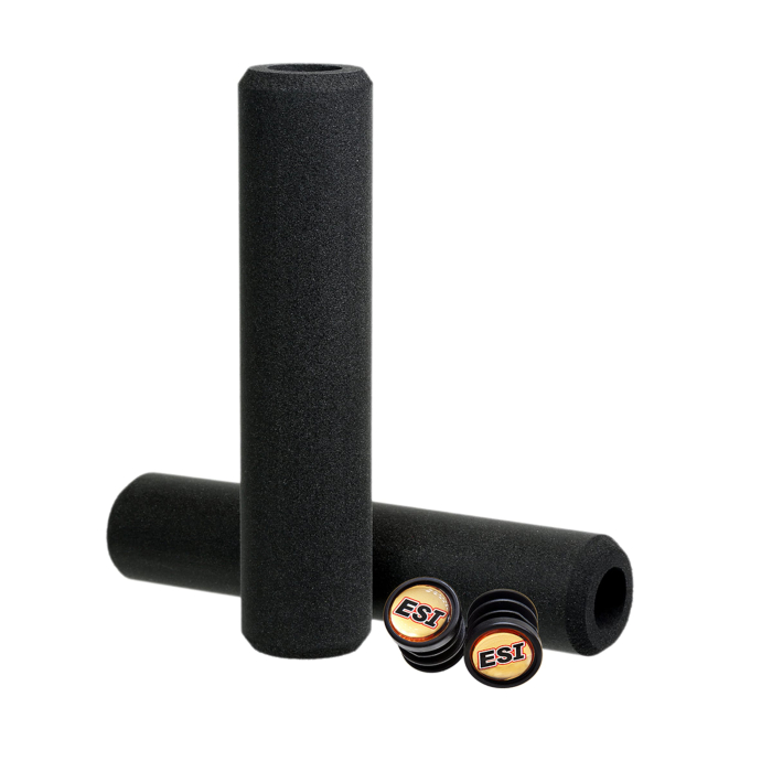Mansoane ESI Grips Chunky, silicon, negru [1]