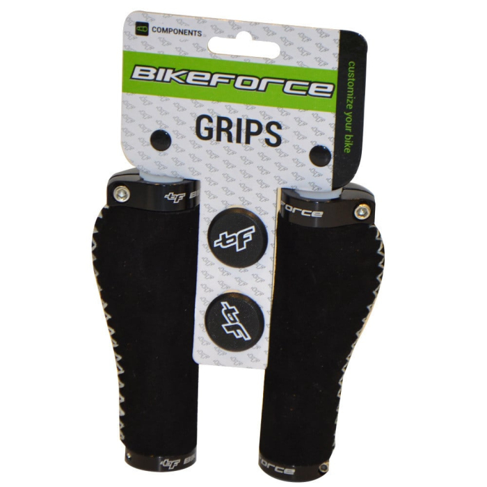 Manson BikeForce Ergo 137mm piele artificiala Lock-On negru [1]