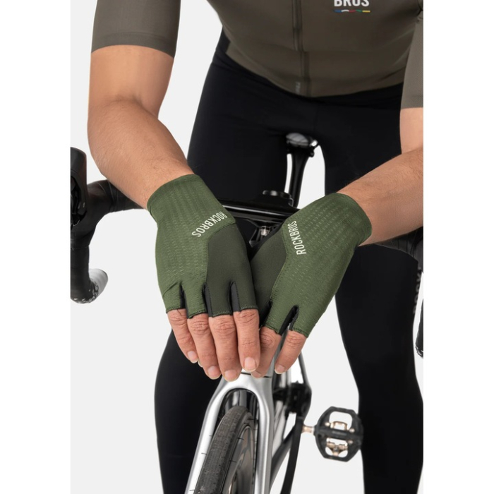 Mănuși Rockbros, verzi, Road2Sky, M [5]