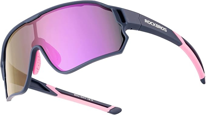 Ochelari de ciclism ROCKBROS pentru copii, ochelari fotocromatici/polarizați, ochelari de ciclism UV400 - [1]