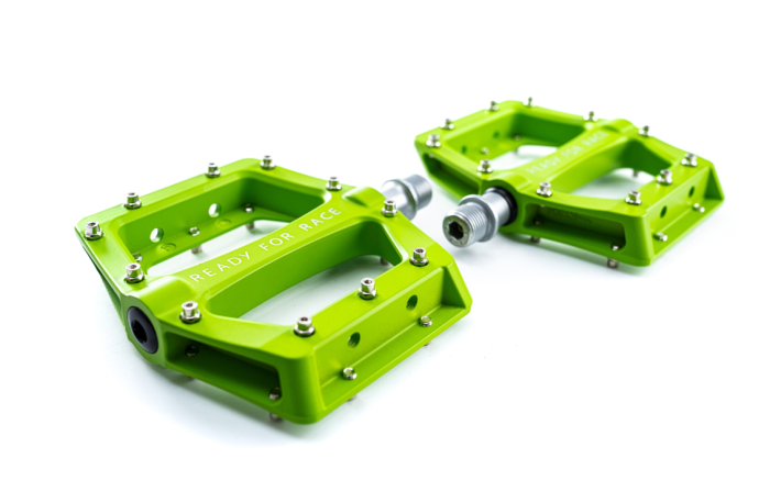 Pedale Cube flat Race verzi [2]