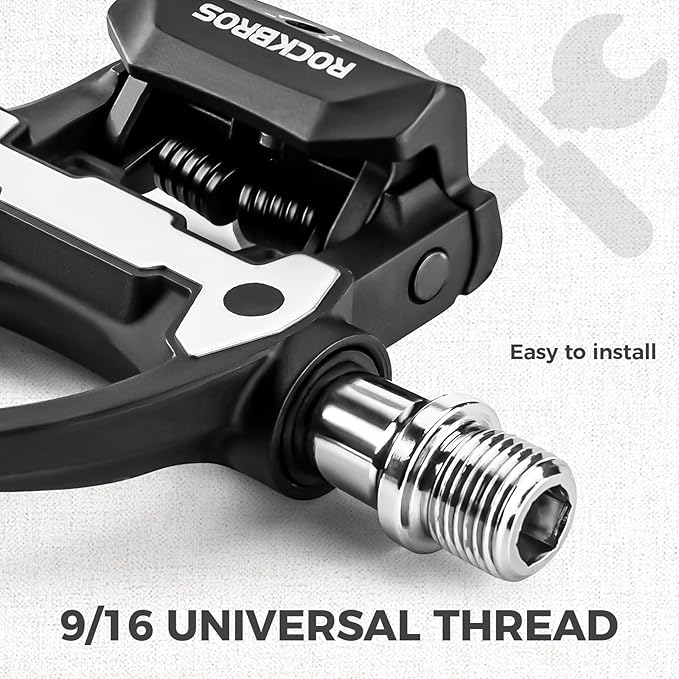 Pedale SPD Rockbros, Ciclism Sosea [7]