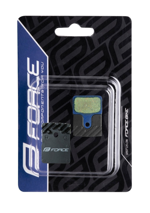 Placute frana Force, SH RS405-805, organice, cu radiator [2]