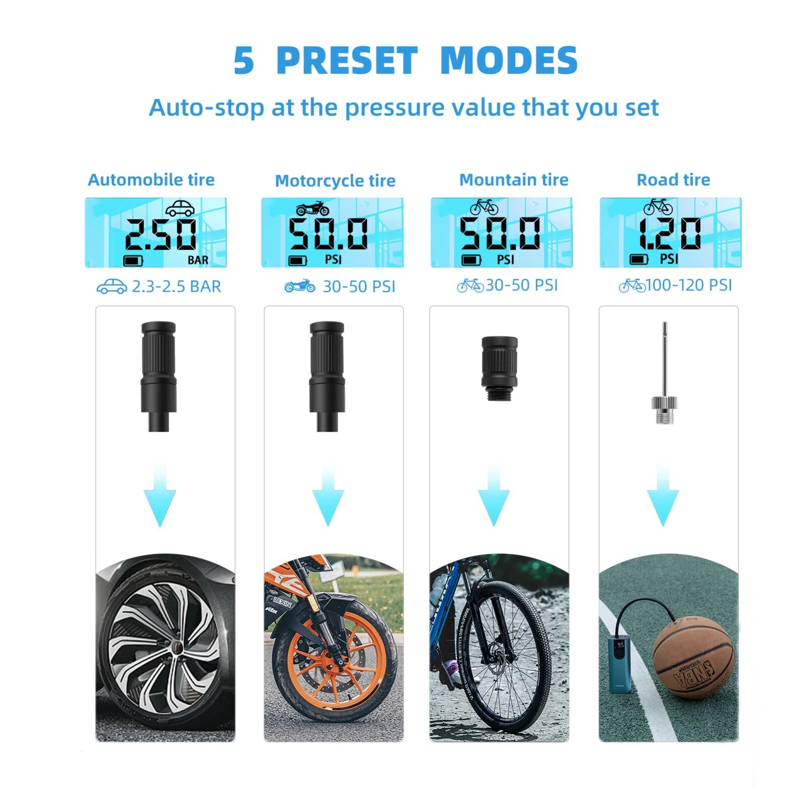 Pompă electrică de aer ROCKBROS [11]