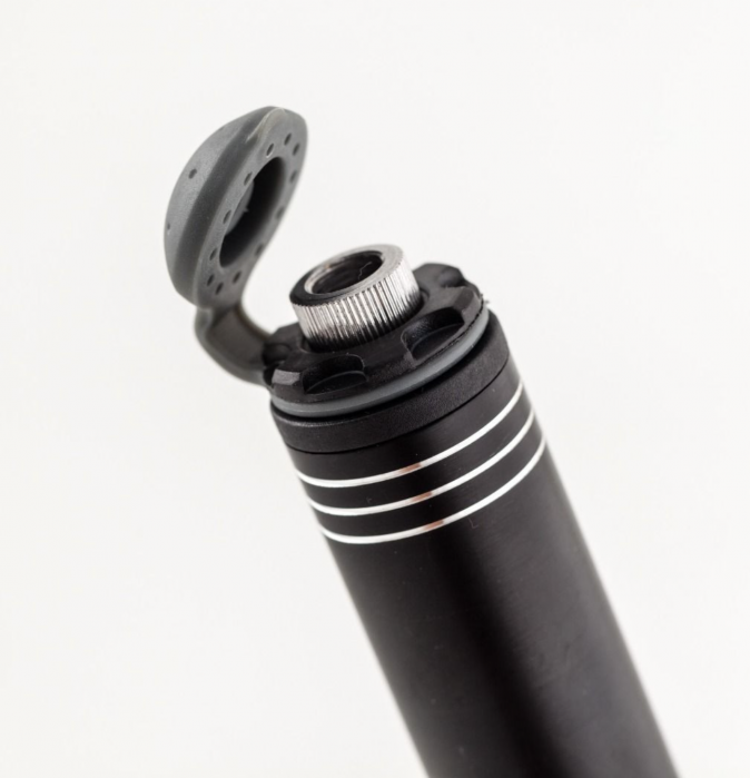 Pompa mini Bikeforce cu furtun alu. 80 PSI SV/FV/DV BM-10 [3]