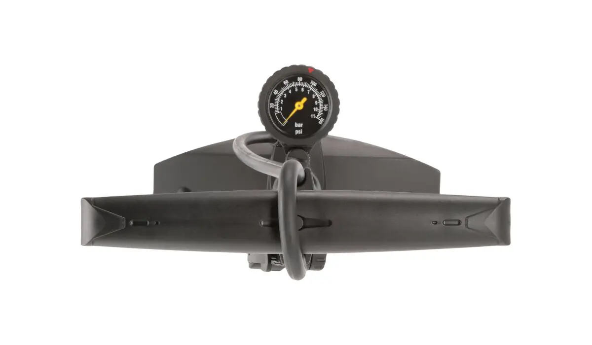 Pompa podea Kross Tornado, 160 PSI, aluminiu, negru [2]