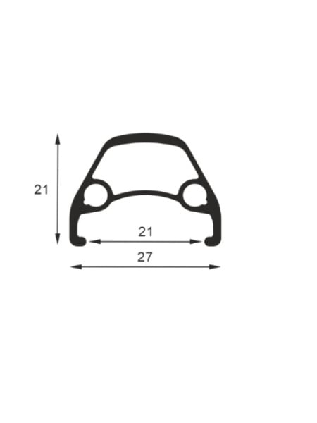 Roata Spate SXT CONCEPT 2R 27.5(584 x21C) 32H HG [4]
