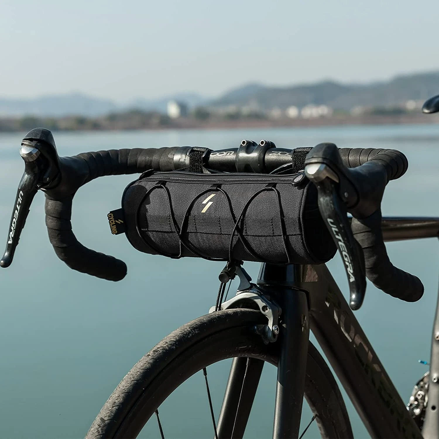 ROCKBROS Geantă de bicicletă cu ghidon față, geantă multifuncțională pentru ghidon [2]