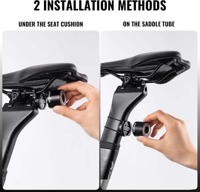 ROCKBROS Lumină inteligentă spate pentru bicicletă, senzor de frână, pornire [8]