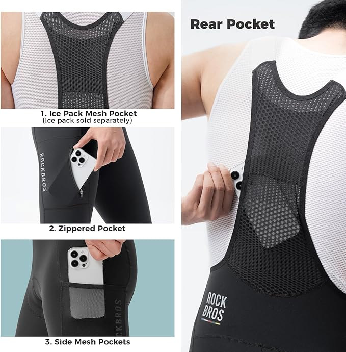 ROCKBROS Road to Sky pantaloni lungi ciclism, marime L [2]