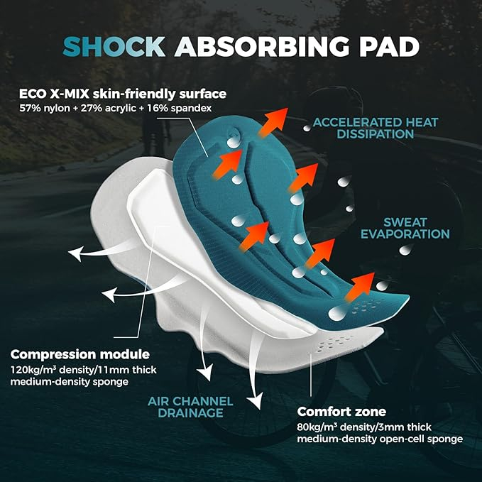 ROCKBROS Road to Sky pantaloni lungi ciclism, marime L [4]