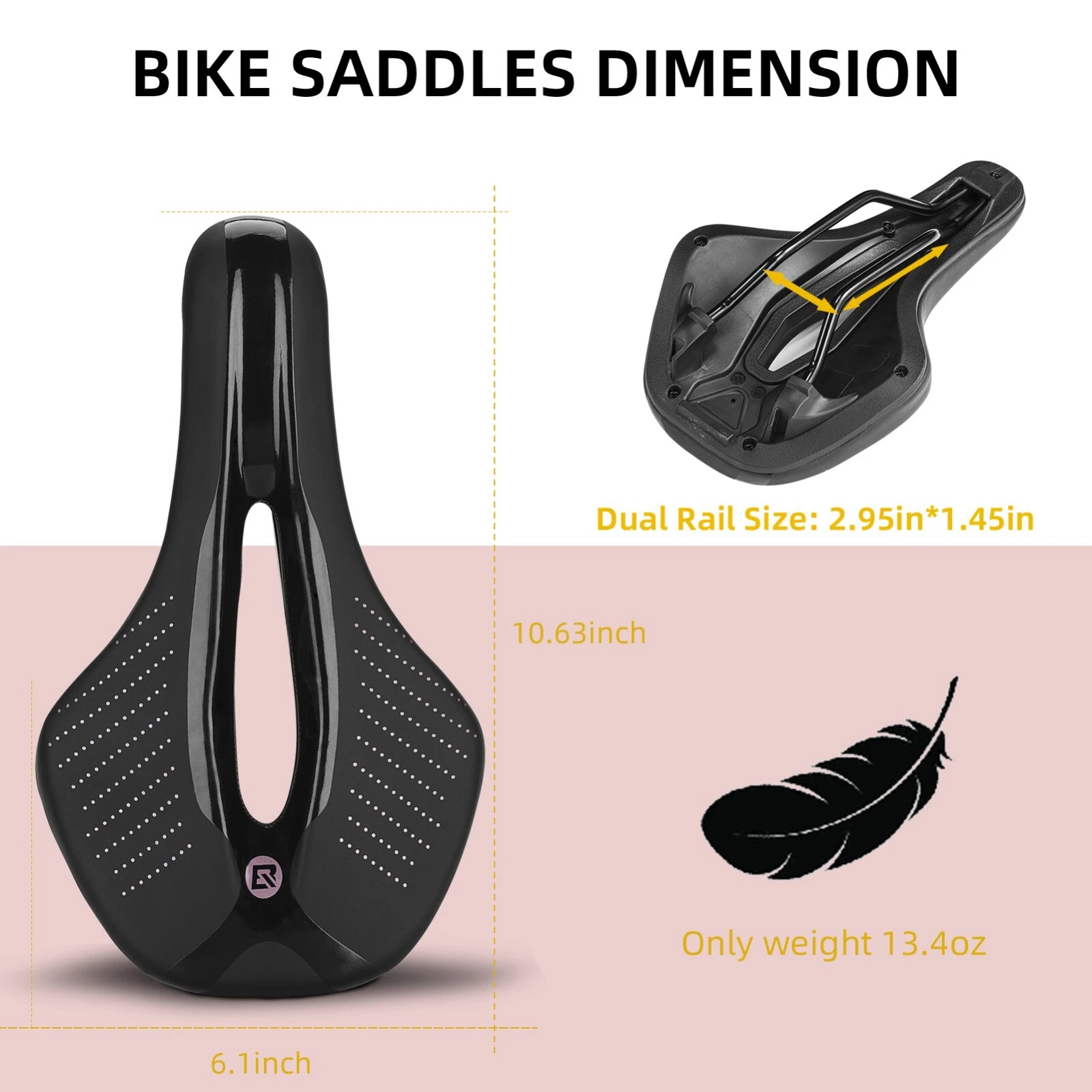Sa de bicicletă ROCKBROS – confortabila, ergonomică și moale (MTB) [7]