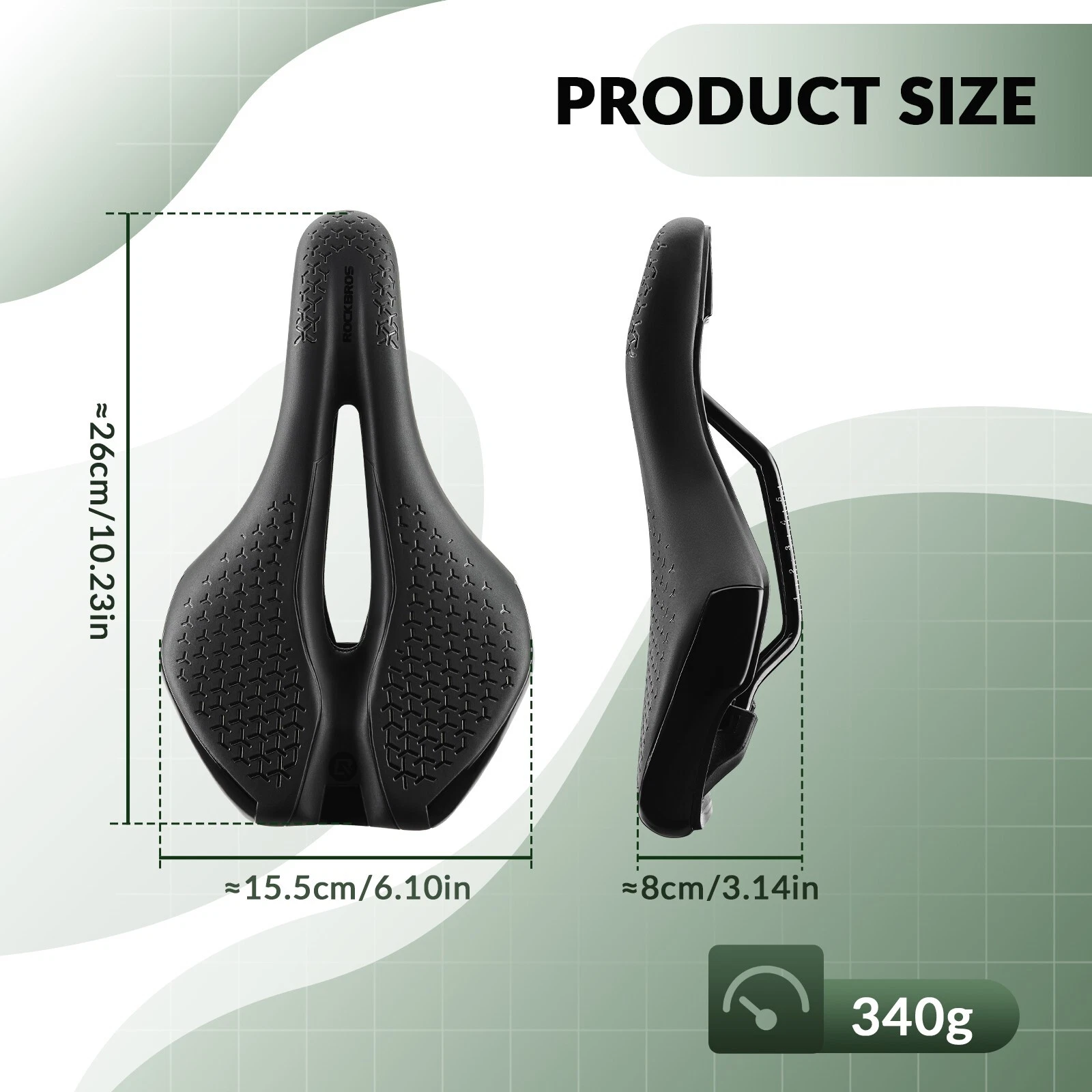 Sa de bicicletă ROCKBROS, ergonomică [3]
