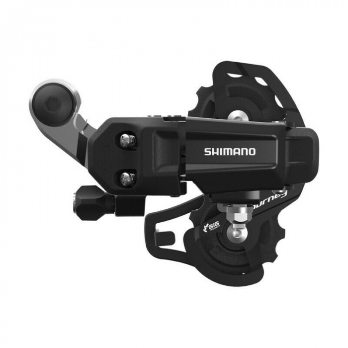 Schimbator spate Shimano Tourney RD-TY200-SS, 6/7 vit., prindere directa, negru [1]