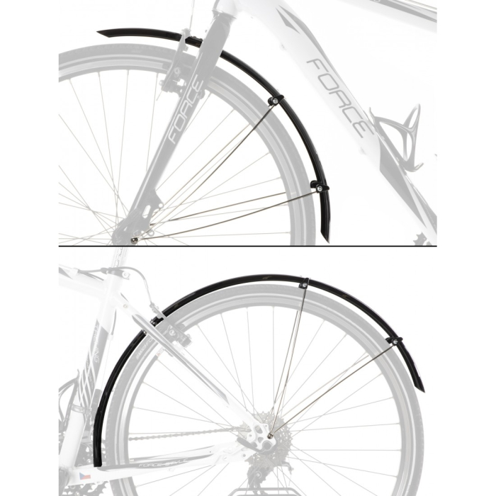 Set aparatori Force Aluflex trekking 28 negre [2]