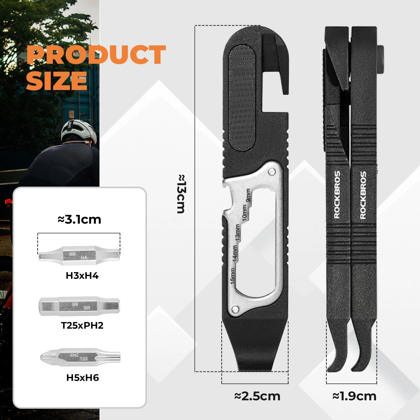Set scule multifuncționale pentru biciclete [4]