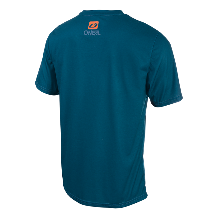 Tricou Ciclism O'Neal Slickrock - M, Petrol-Portocaliu [2]