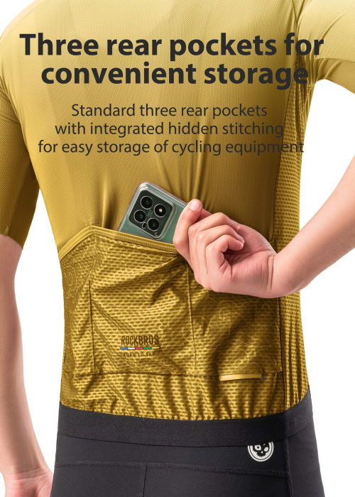 Tricou ciclism Road to Sky Men Pro, ROCKBROS, L INTL [7]